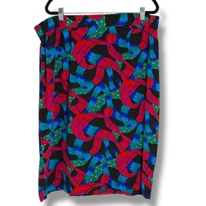 NWT Dead-stock Pia Rucci Silk Pencil Skirt Size 1X